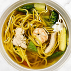 Best Chicken & Shrimp Vegetable Noodle Soup 鸡虾杂菜面汤 in Richmond, TX