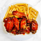 Best 10pc Buffalo Chicken Wing With French Fried 水牛城辣鸡翅跟薯条 in Richmond, TX