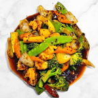 Best Szechuan Shrimp & Scallops 四川干贝虾 in Richmond, TX